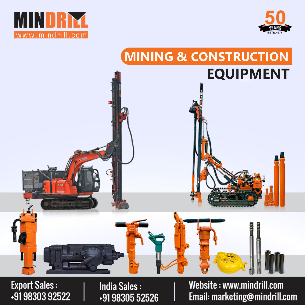 For many years, Mindrill has been developing its engineering capabilities to match the needs of the consumer.
📧 𝗘𝗺𝗮𝗶𝗹: salessupport@mindrill.com
.
.
.
.
.
.
.
#manufacturer #customervalue #miningequipment #drill #pneumatictools #constructiontools #mindrill