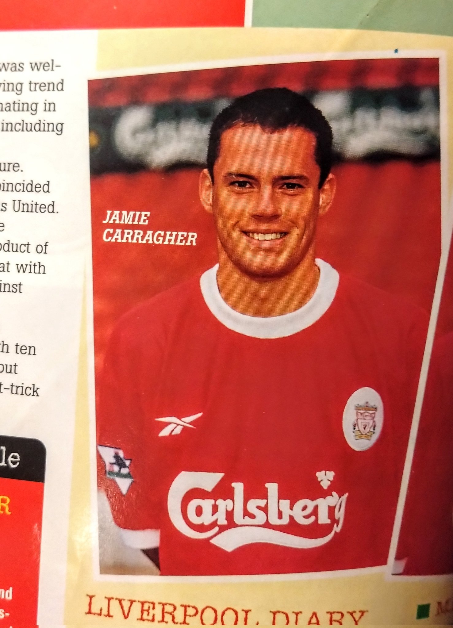 Happy birthday to Jamie Carragher.   