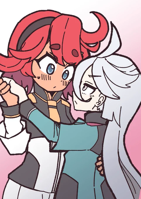 > 機動戦士ガンダム水星の魔女より、スレッタ・マーキュリーとミオリネ・レンブランをお願いします。 #odaibako_template1234  