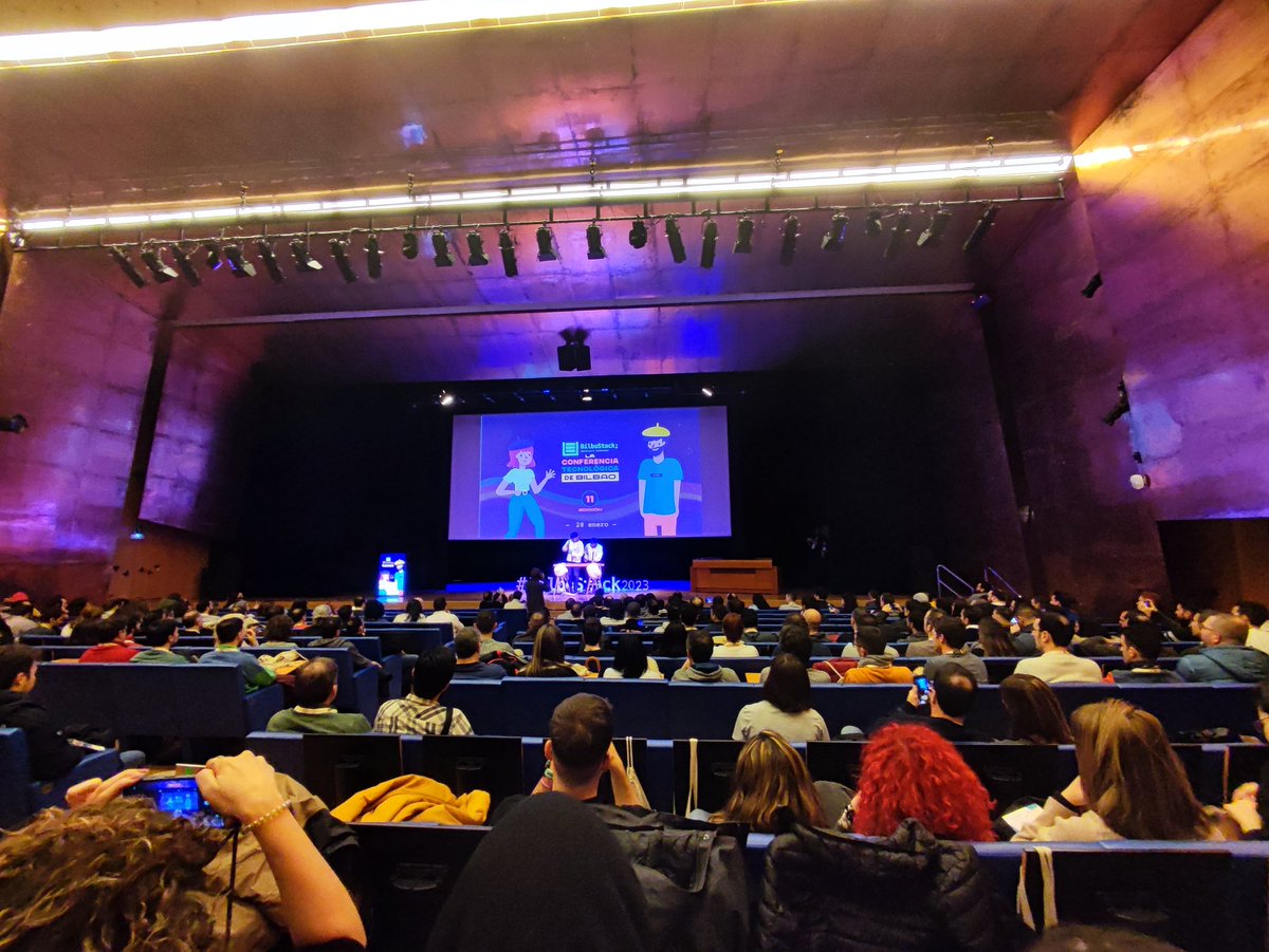 rsciriano's tweet image. Empieza la #bilbostack23!!! 👏👏👏