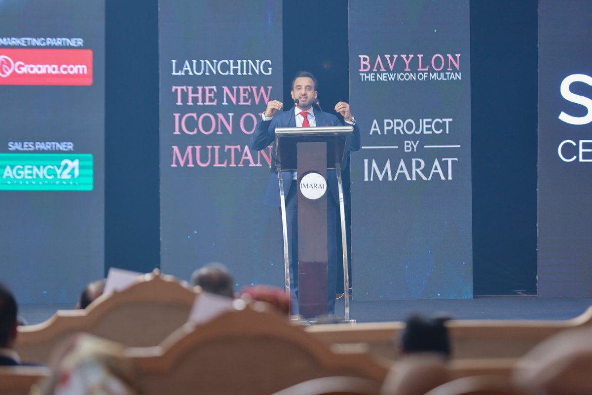 Agency21int's tweet photo. Presenting you @bavylonpakistan – The New Icon of Multan.

A landmark #RealEstate development project that will be a corporate, retail, and hospitality powerhouse in Southern Punjab.

For investment and details, call: 042 111 021 111

#BavylonMultan #Multan https://t.co/sdTmLfUCI4