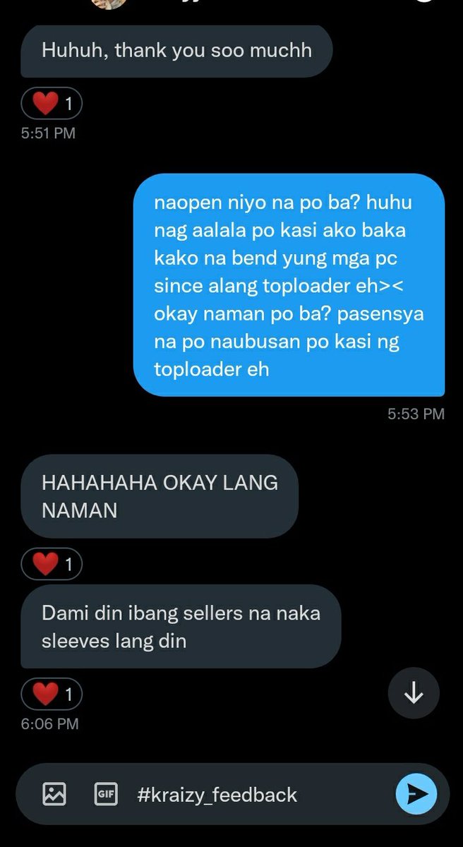 🛍 #kraizy_feedback 

thank you so much for trusting me🫶🏻