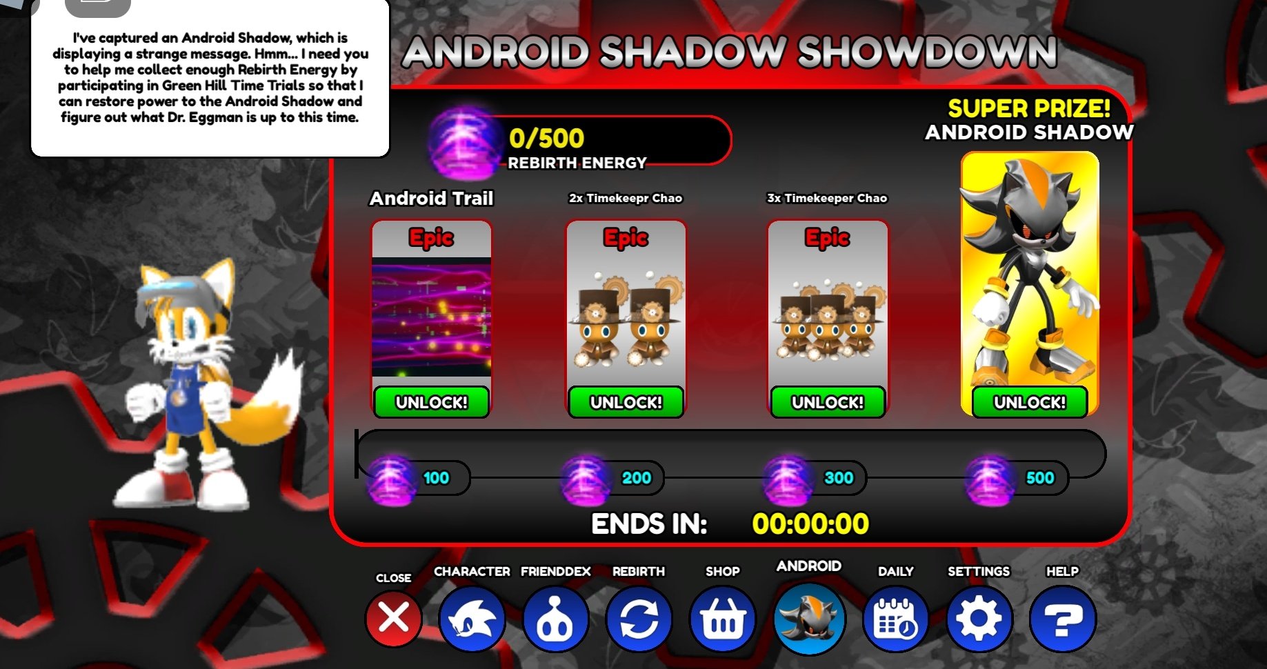 ANDROID SHADOW!? - Sonic Speed Simulator (ROBLOX) in 2023