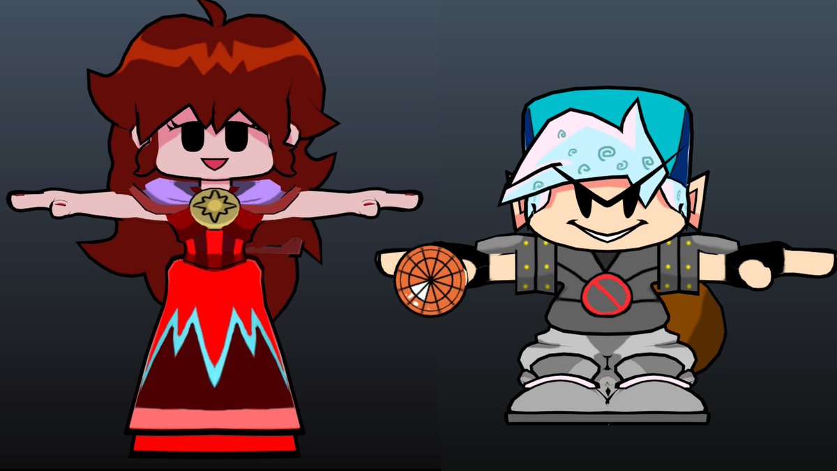 funklanders's tweet image. We Finally Have Something To Show!

Heres Our Designs For Bf And Gf To Be Used

Base Models By @/VibaPop And Editing By Yours Truly