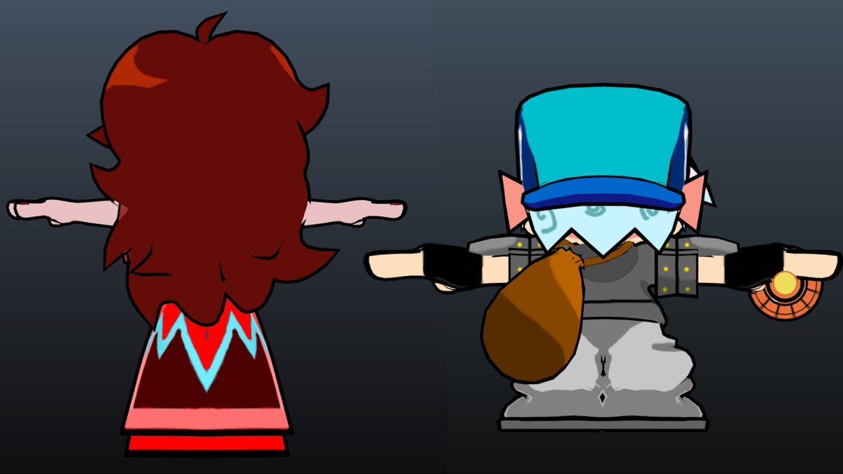 funklanders's tweet image. We Finally Have Something To Show!

Heres Our Designs For Bf And Gf To Be Used

Base Models By @/VibaPop And Editing By Yours Truly