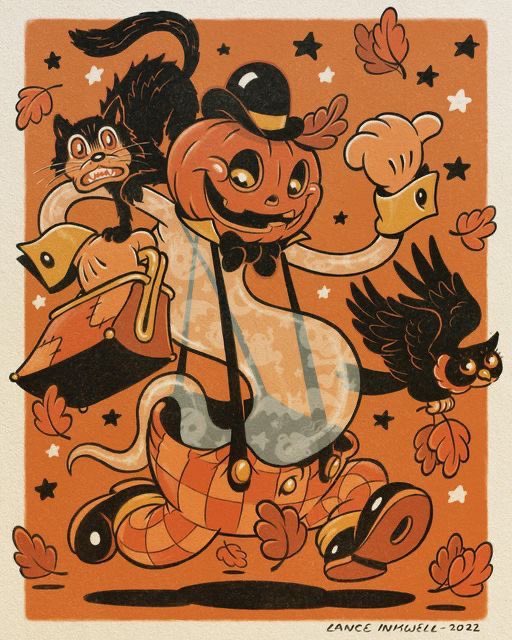 ClubHaunt's tweet image. Time to head out and find some spooky Halloween trouble. Art by @lance_inkwell 🎃
#Halloween #spookytime #HorrorFamily