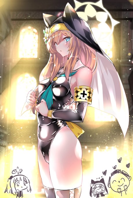 お清楚系覚悟シスター
#ブルアカ #伊落マリー 