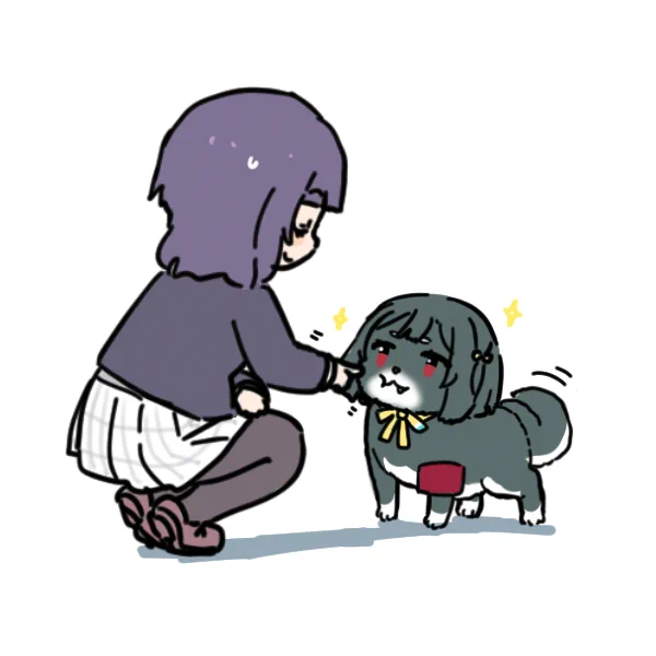 まっすぐわんこ 