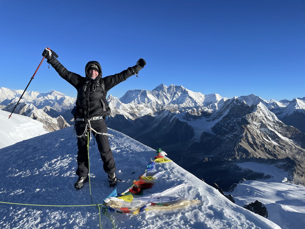 Mera Peak Summit 😍

Join our amazing Local Sherpa Team for your Mera Peak Expedition in 2023 in Nepal. March-April-May 2023 dates are available to join

#MeraPeak #MeraPeak2023 #Sherpa #LocalTeam #Responsible #GoLocal #Community #Experiences #Trekking #Climbing #Adventure #Nepal
