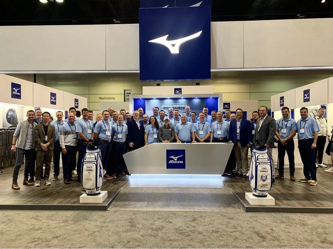 Unbelievable week at the @PGAShow for team @MizunoGolfNA.  A great week to celebrate last year’s accomplishments and unveil the amazing new offerings for 2023 with the industry’s best team. #MizPGA23