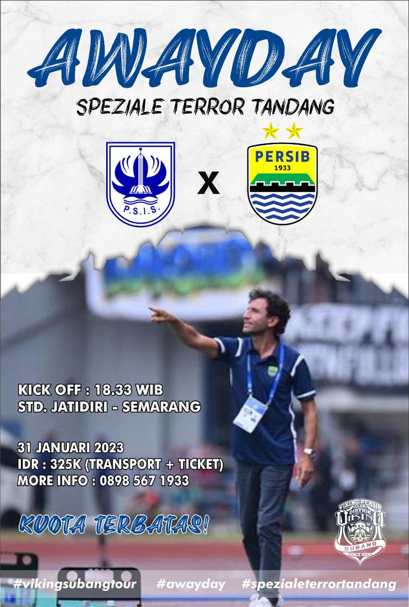 Viking Subang Tour Semarang

Mangga yg mau gabung, masih ada slot kosong
Pendaftaran hubungi saja +628985671933 (WA)