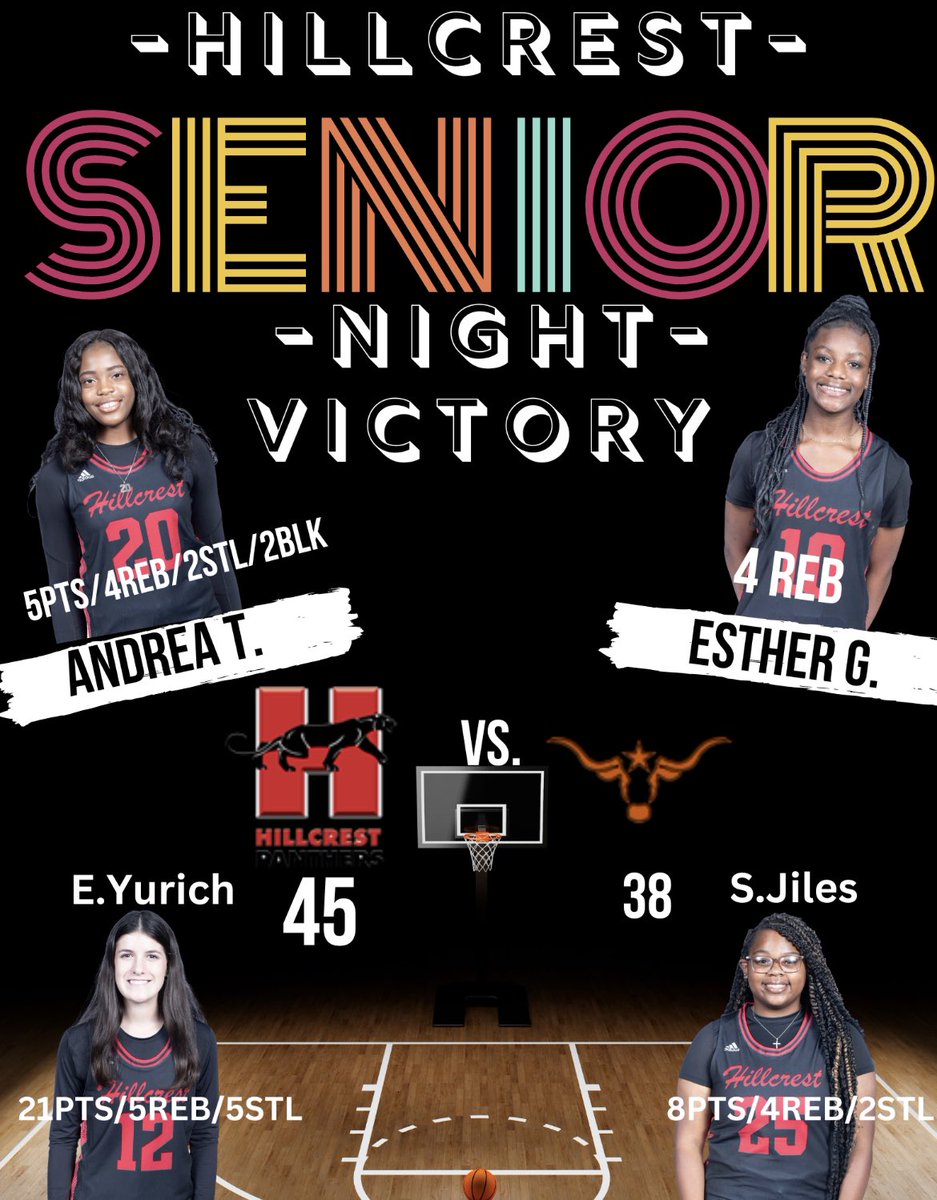 Friday Night Fun...Senior night was not a disappointment...everyone showed OUT!!! <a href="/EmmaYurich/">Emma Yurich</a> #HILLCREST #HILLCRESTTOUGH