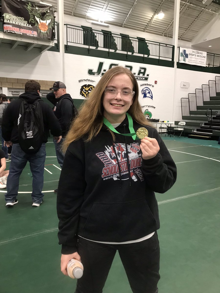 Elektra Lowe is the 145# De Soto Champion!!