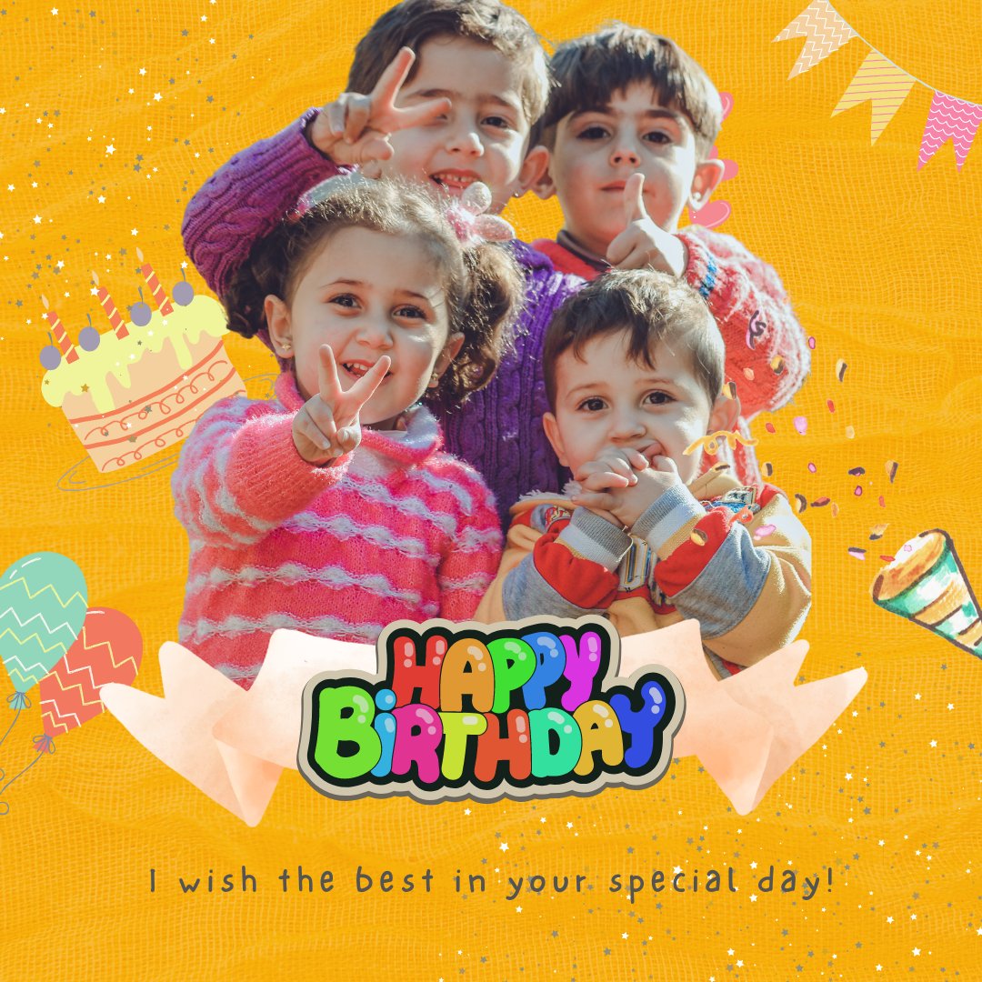 Are you ready to celebrate with your friends and eat delicious birthday treats till your stomach hurts? Have a blast on your birthday.