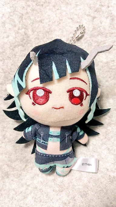 GiGOからくりしゅぬい届いた!!! 穢れを一切知らなさそうな純粋な瞳をしている…… #獅子王クリス  #GiGO 