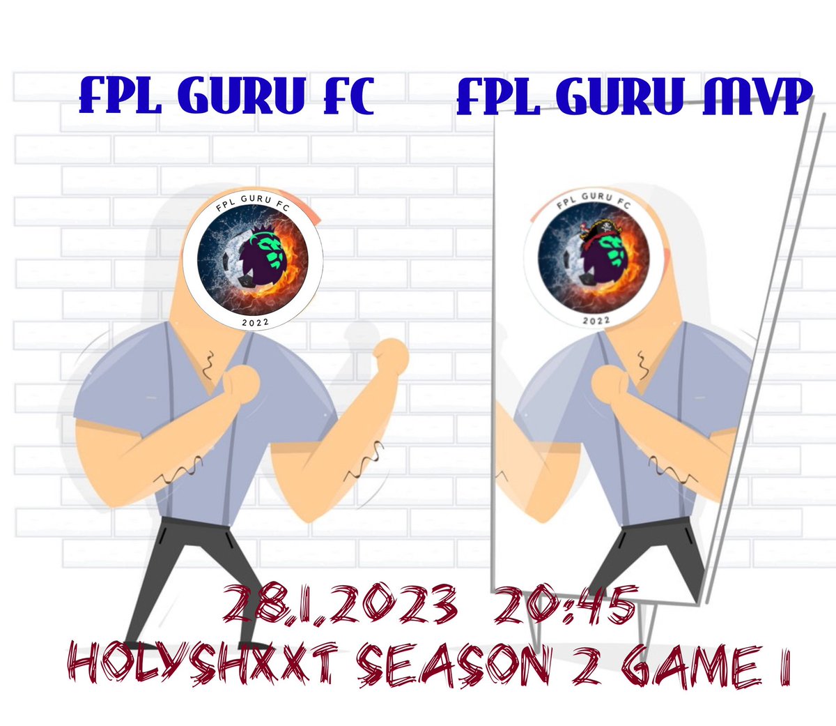 Holyshxxt Season 2 is starting tonight. A friendly derby game between the Guru FC and MVP to start off this amazing season. 

Good luck to both teams in the top division! 

#guruforthewin
#communitygameFi
@holyshxxtnft