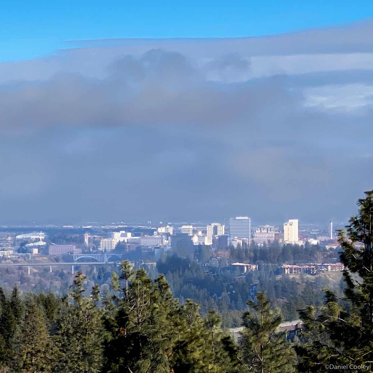 What a nice afternoon we had today. 
.
#Spokane #DowntownSpokane #SpokaneDoesntSuck #WA #Winter #PNW