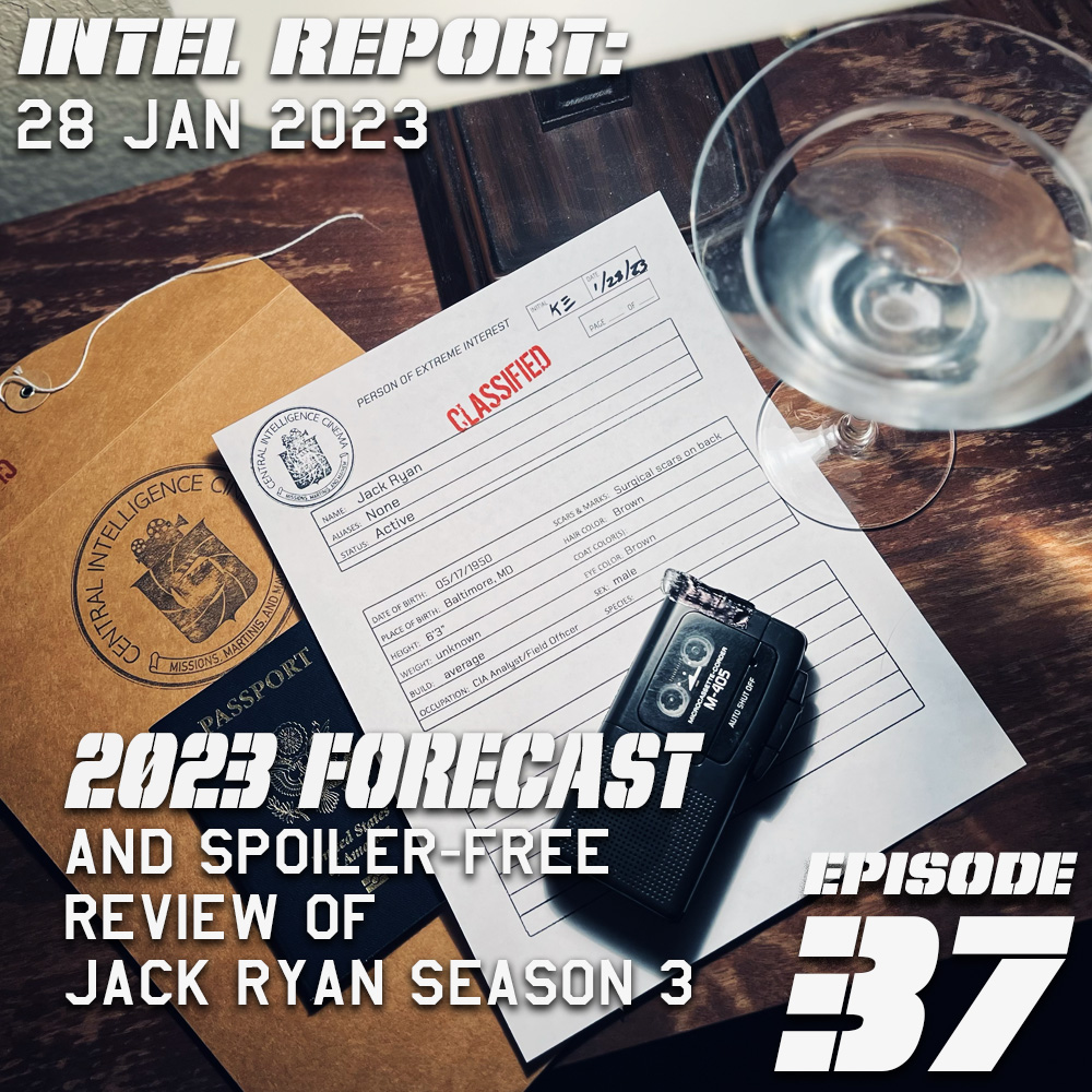 The CIC return to take on 2023! Ben and Jason take a look at the year ahead for spy movies and secret agent pop culture, as well as give their spoiler-free first-impressions of Jack Ryan Season 3! Links in our bio...
#JackRyan #SpyMovies #SpyComics