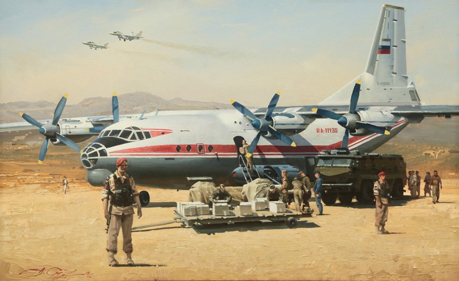 CentralAsiaCAIS's tweet photo. #Kazakhstan's military museum exhibits an epic painting 'Parade of #Alash Units. Semipalatinsk, 1918'. #AlikhanBokeikhan looks majestic. Were dogs really necessary though? The artist is A. Sytov from Russia, famous for his 'Flying Metrological Lab' oil https://t.co/OBW7RLP9pM https://t.co/Epg1GL2y2e