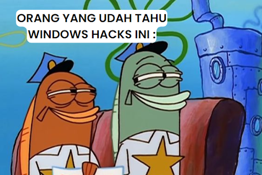 myskill_id's tweet photo. 10 WINDOWS HACKS BIKIN KERJA ATAU NUGAS DI LAPTOP MAKIN ASIK 🥰

a thread. https://t.co/GhA8AkLZIf