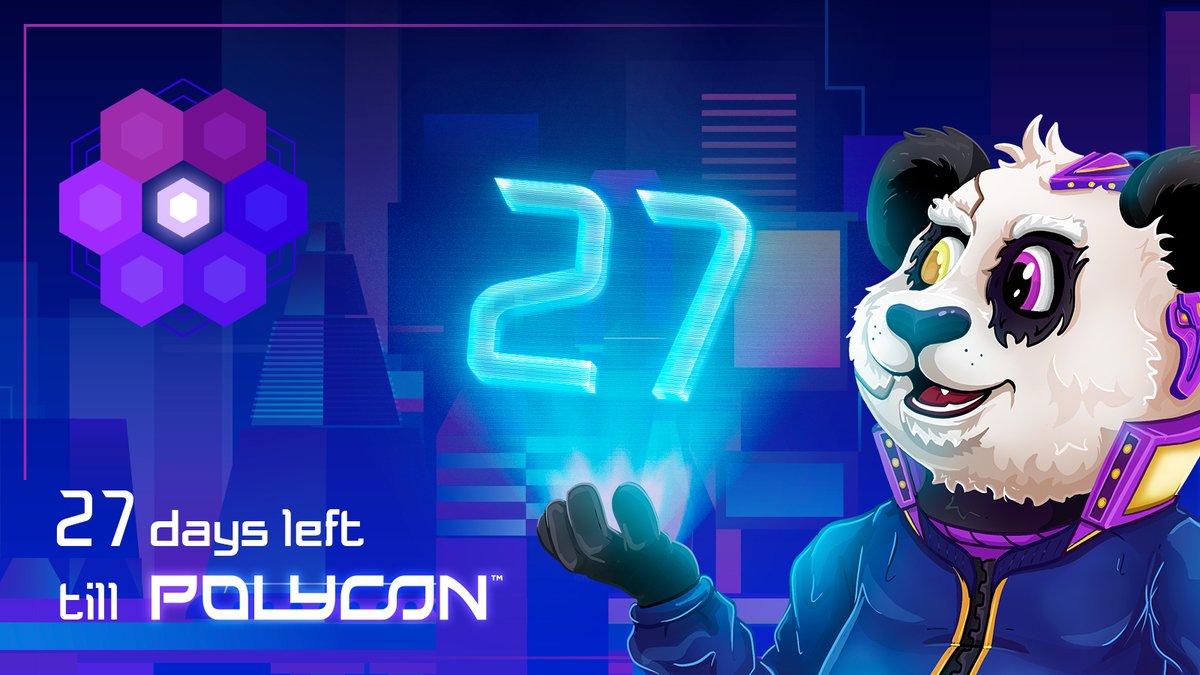 Tick Tick BOOM! 💣

💜🌊🌊🌊 We can't be more stoked for #POLYCON2023! 

👀If you thought POLYCON 2021 was lit? Just wait till you see what we've been cooking up! 🍳🔥🔥🔥

💎Get your NFT tickets here: bit.ly/3QaILuq

$MATIC #Polygon