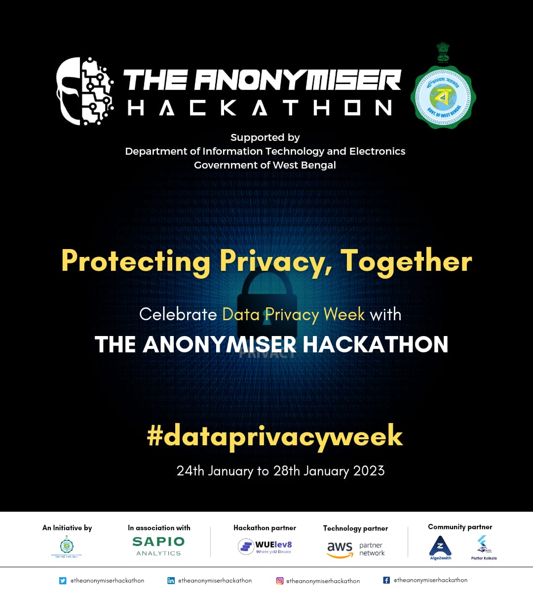The Anonymiser Hackathon tweet media