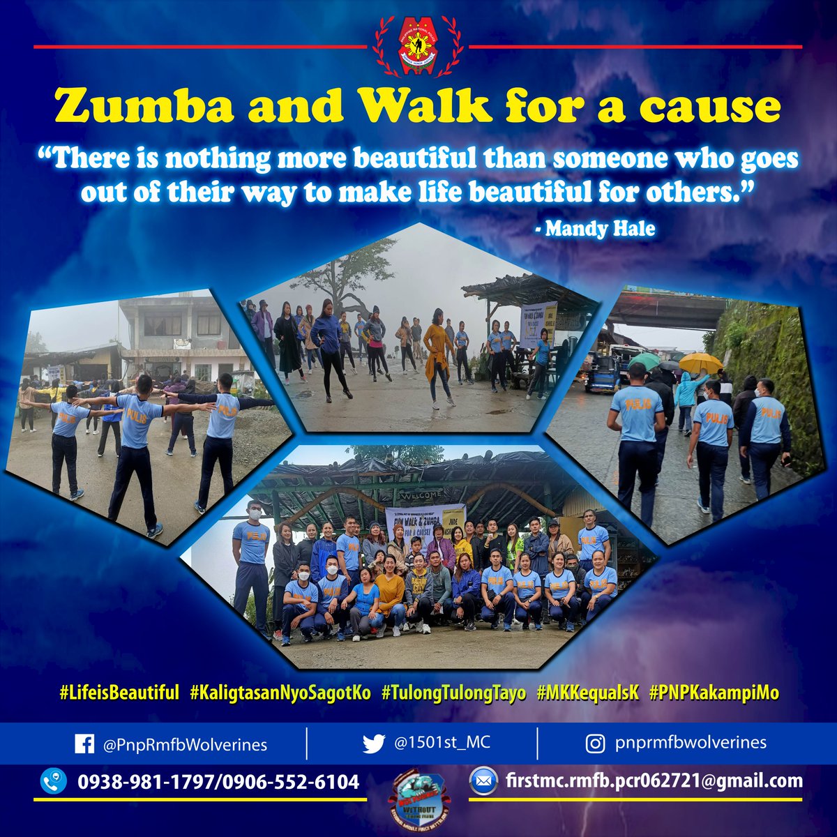 RmfbWolverines's tweet image. Walk for a cause &amp;amp; Zumba held @ Dianara&apos;s View Deck organized by the members of Immaculate Conception School Batch 2013 w/c aims to raise financial help for the Medication of Jude Ashriel B. Doble (diagnosed with congenital heart disease), a resident of Amganad.
#LifeIsBeautiful