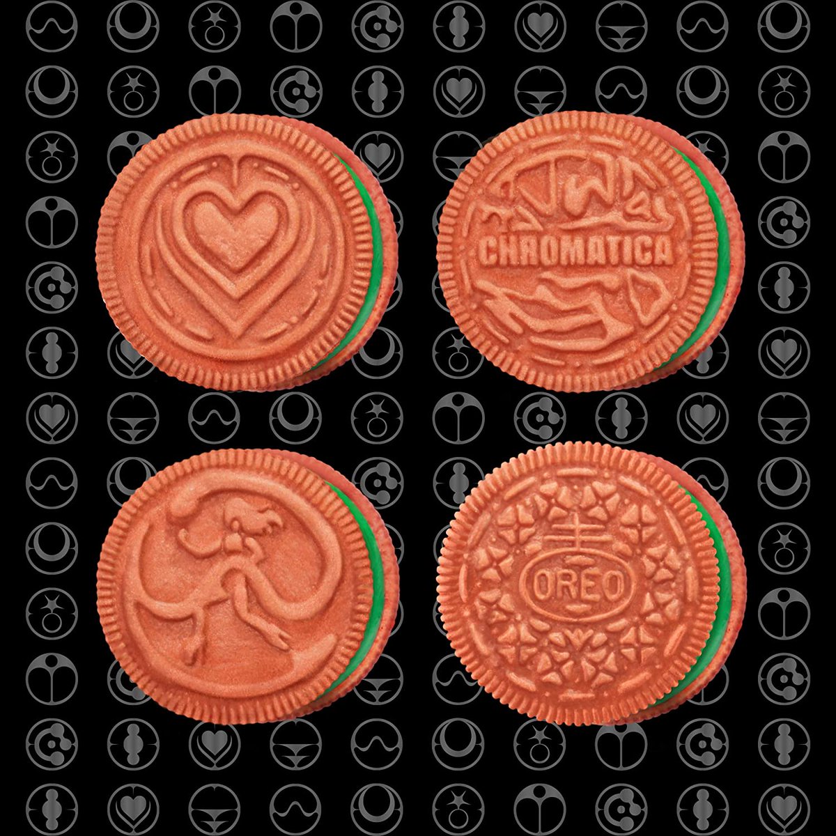 ThrowbacksGaga's tweet photo. 2 years ago today, Lady Gaga's 'Chromatica' inspired Oreo cookies were made available in the US. https://t.co/Kb8vCou8mp