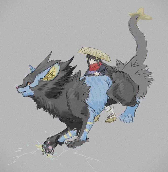 レジェンズアルセウス1周年おめでとう大好きなオヤブンレントラー描きました 