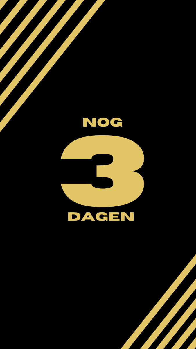 De_AWRDS's tweet photo. Hier gaan we dan,NOG 3 DAGEN https://t.co/3aYgT7DfLP