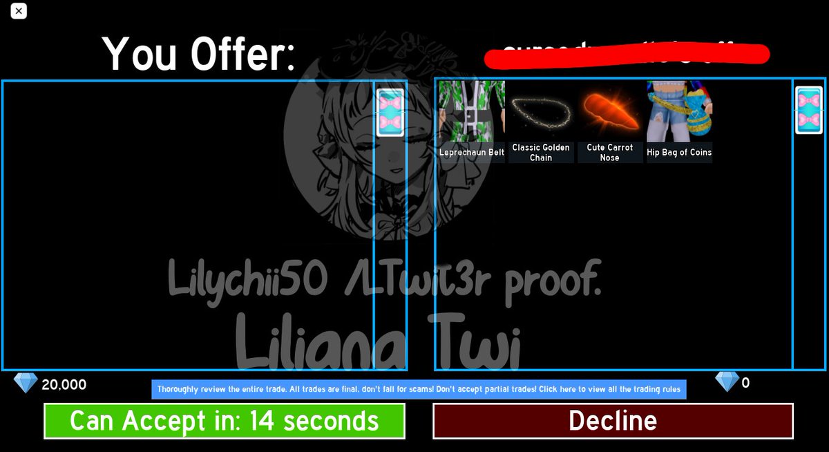 LTwit3r's tweet photo. -(14th proof!) [January 26,2023 : 6:31 PM GMT+ 8] Tysm to Dayanna Louise Tayag on fb! she bought 20k rhd for 20 rbx tax, and went first! enjoy!<3 https://t.co/zWawR9xLHu