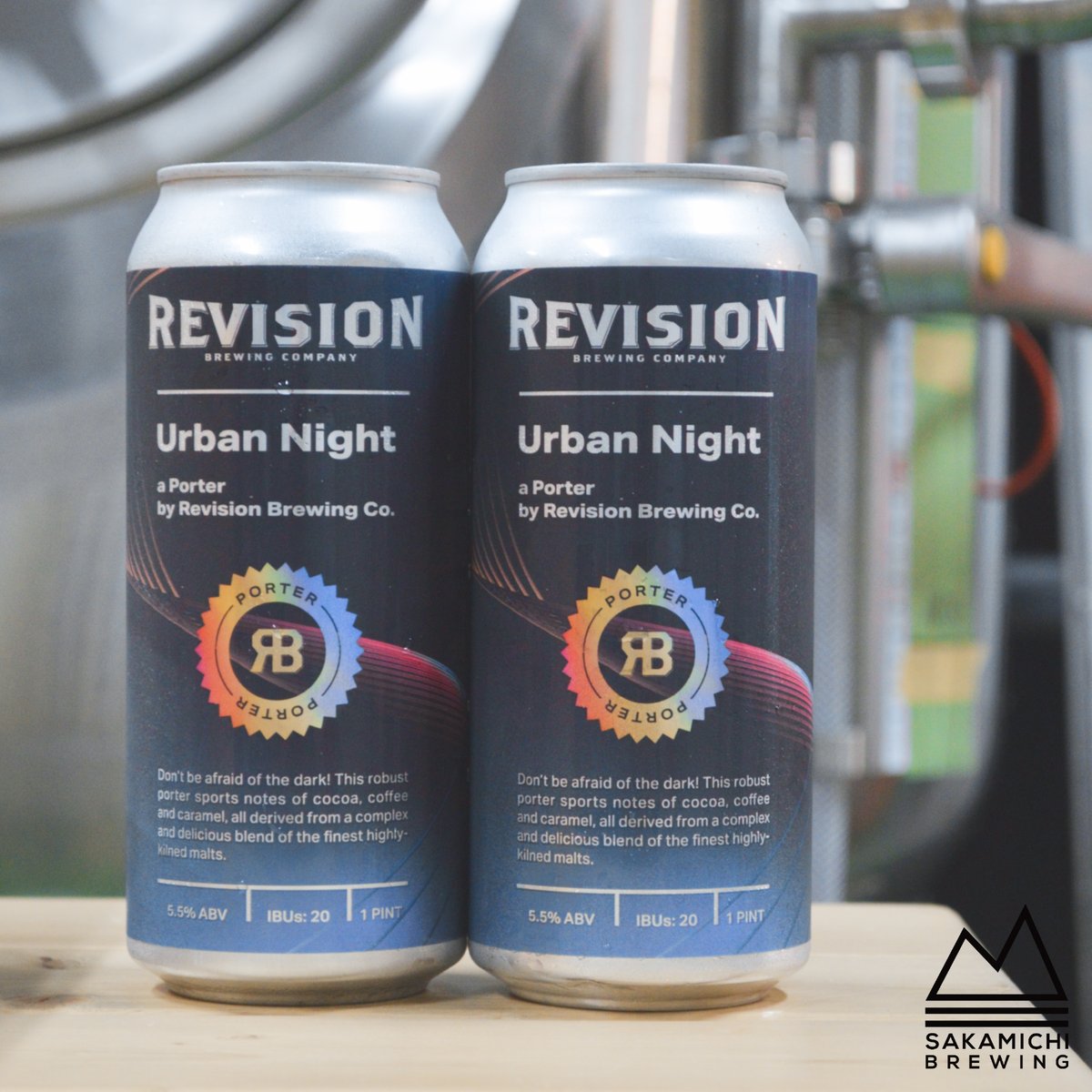 sakamichi_beer's tweet image. New beer from @revisionbrewing! 

Urban Night / Porter / 5.5%

高品質な焙煎モルトを複数種類組み合わせ、カカオ、コーヒー、キャラメルのようなリッチな味わい。しっかりとしたフレーバーにも関わらず度数と苦味は控えめなため、スルスルと飲めるタイプ。

#立川 #立川ビール #UrbanNight
