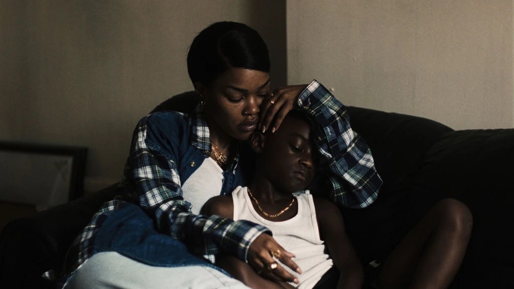 #AThousandAndOne is an incredibly profound drama with powerhouse performances by Teyana Taylor and Josiah Cross. Starts slow and patient, but transcends into a devastating and emotionally cleansing finale. Excellent score. Easily one of the best of the fest. #Sundance2023