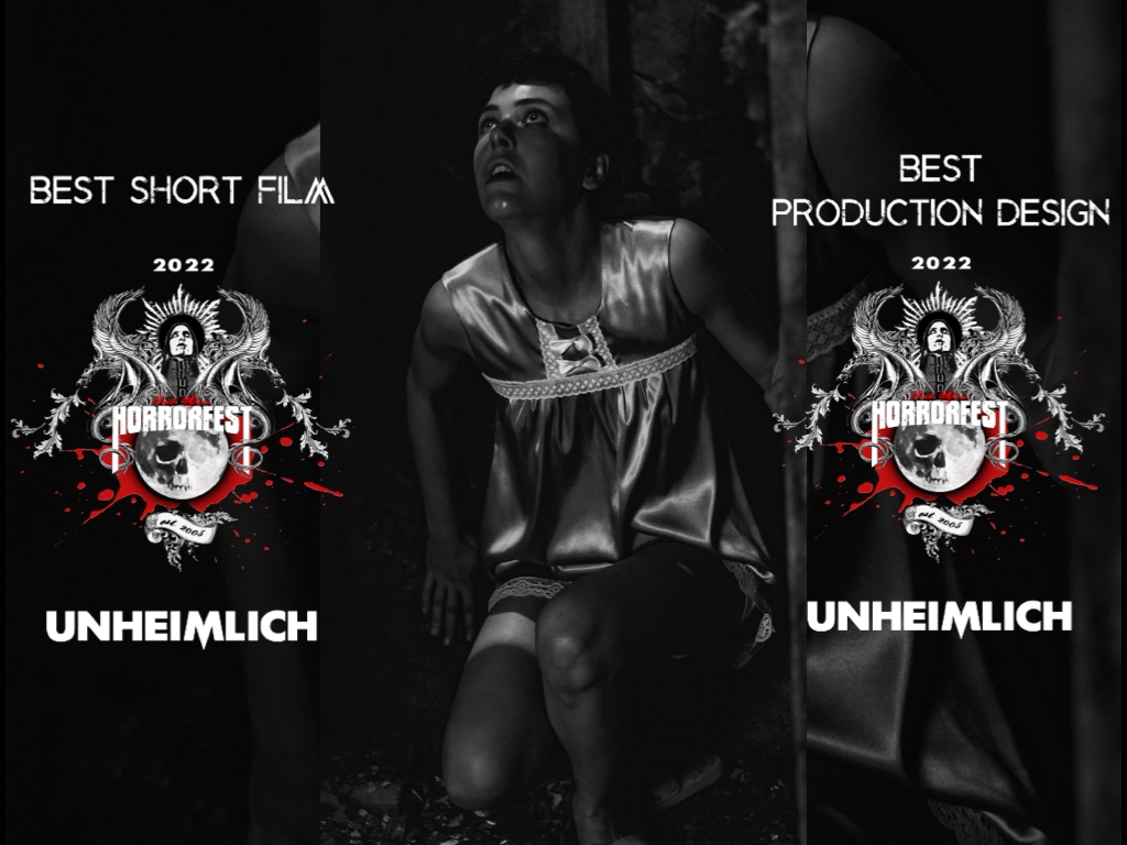 ¡#UNHEIMLICH es GANADOR de los premios al Mejor Cortometraje y a Mejor Diseño de Producción en el <a href="/SAhorrorfest/">THE HORRORFEST</a> en Sudáfrica 🇿🇦! Es un honor recibir estos reconocimientos.

#HorrorCommunity #horror #HorrorFan #cinemexicano