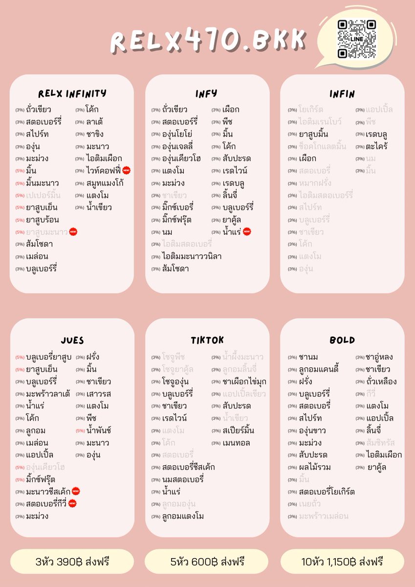 หัวrelx 130฿ | ตอบช้าทักไลน์ tweet media
