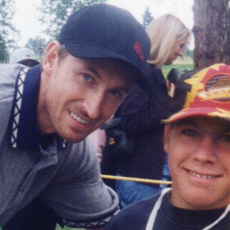 Happy Belated 62nd Birthday, Wayne Gretzky. Photo circa 1996. 