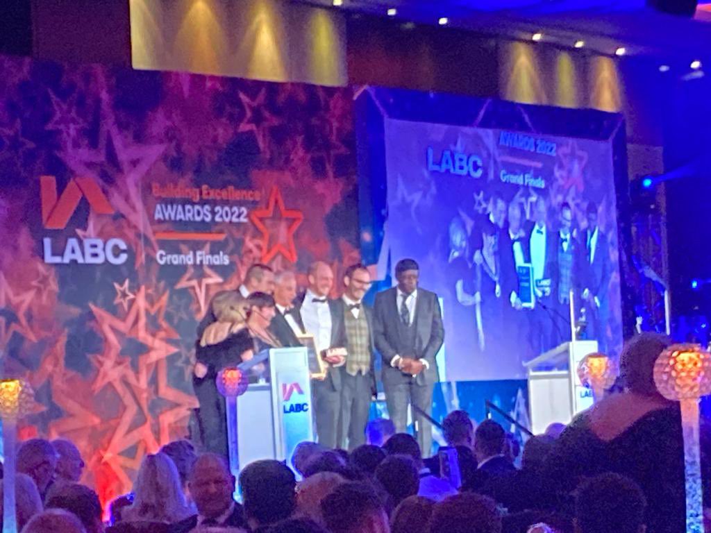 HPA_Lancaster's tweet image. We won! #labcawards