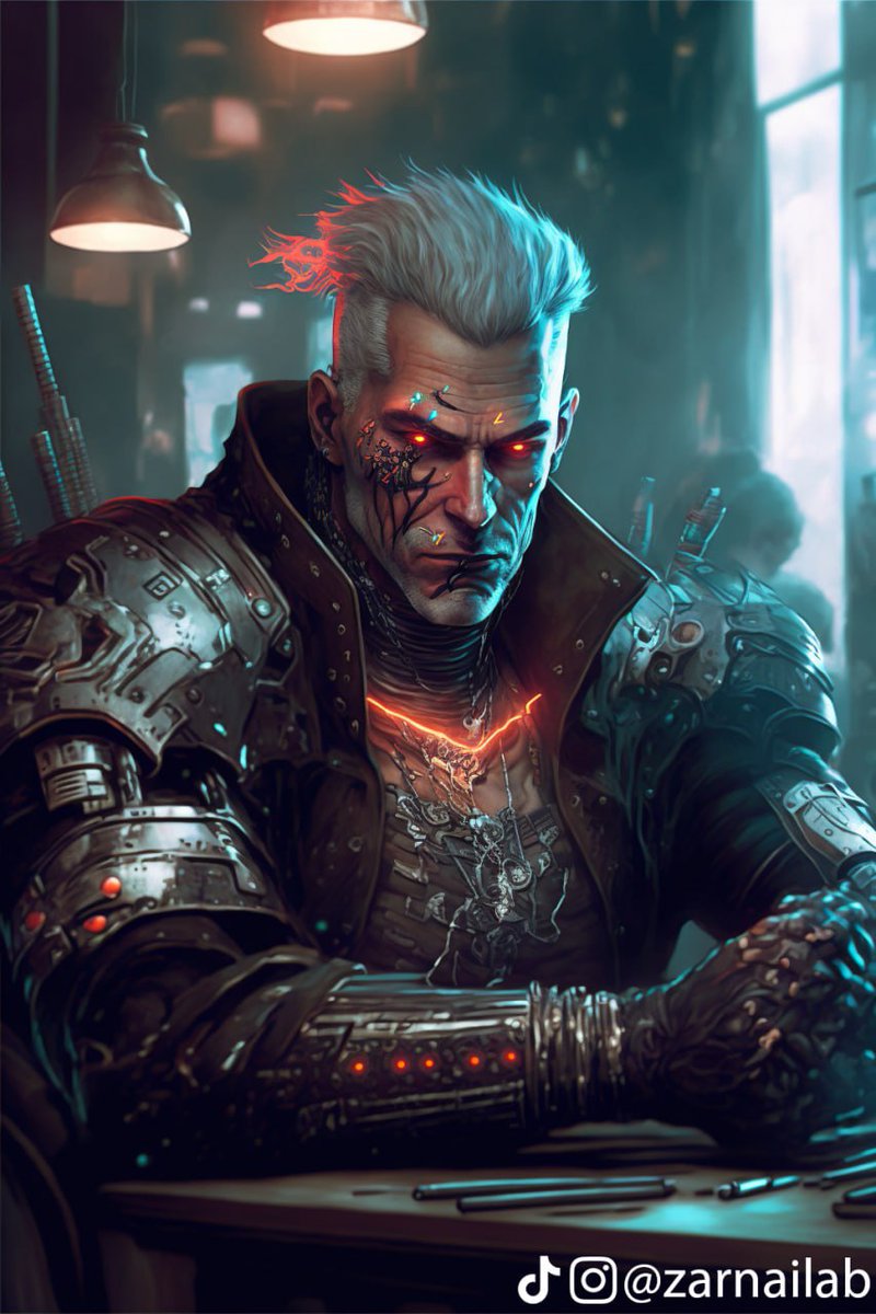 ZarnAILab's tweet photo. The Witcher x Cyberpunk, Part 2 | #ZarnAILab

1/3 https://t.co/FkodkMTYWH