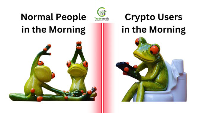 TradeStudioACT's tweet photo. Normal People Vs #Crypto Users

#crypto #cryptotrading #cryptocurrency #cryptonews #cryptoworld #hodl #bitcoinprice #AdaniGroup #bitcointrading #stockmarketcrash https://t.co/H9x59WNs4W