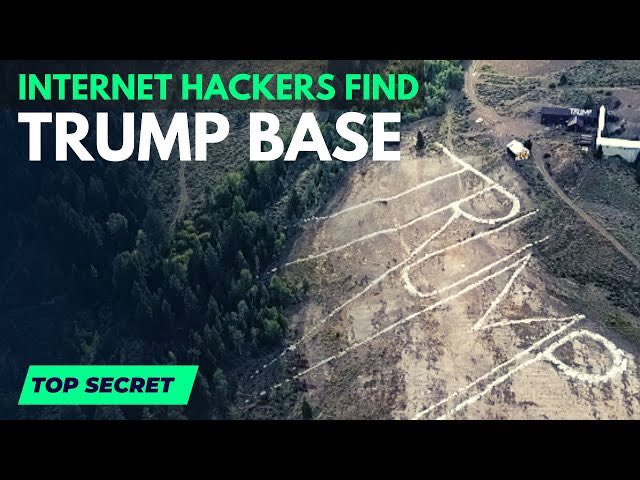 rj32's tweet photo. So this just happened...  Internet Hackers find Donald Trump's secret base
https://t.co/1fuTJppszp https://t.co/23BZ6NIcrJ