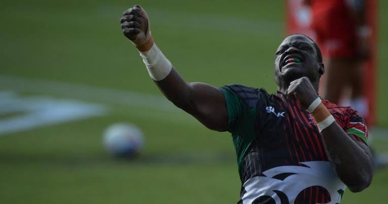 OlympicsKe's tweet photo. Yes Skipperrr! 📌
⁦@Nelsonoyoo91⁩ 2 tries
⁦@OfficialBuffah⁩ 1 try
Tony Omondi 1 try and 2 conversions gives Kenya a win against Uruguay! 🏉

Up next quarterfinals against Spain at 2.16 am EAT.
Well done lads. 🔥 https://t.co/SucAqc5J4h