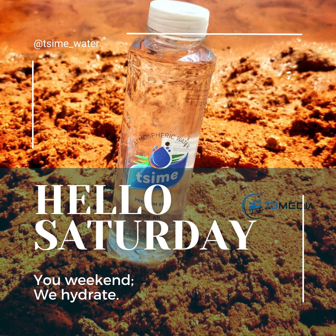 Tsime_Water's tweet photo. Whatever you're doing this weekend, we'll be there with you.

Made to be enjoyed.

#tsimewater 
#enjoytsime 
#tsimelifestyle https://t.co/aQHAx9ut2a