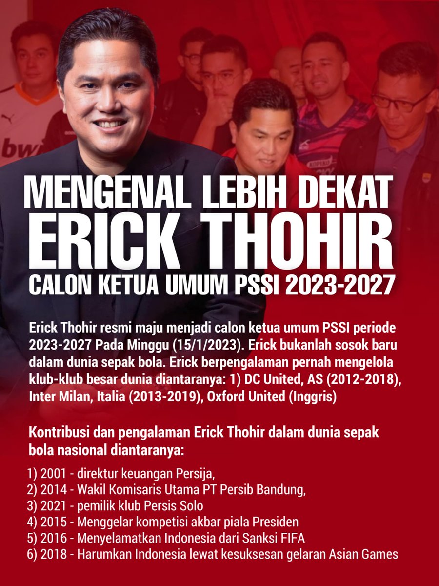 RafiGangga's tweet photo. para calon Ketum PSSI ini sangat bagus untuk mengetahui sejauh mana visi-misi para calon Ketum PSSI dalam memajukan sepak bola Indonesia ke depan Uji Kualitas Caketum PSSI
#DebatKandidat https://t.co/B2Le9yIzFT