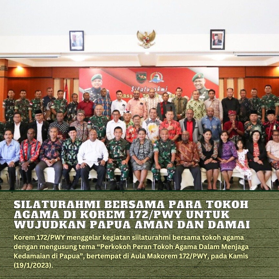 ShelaAgst's tweet photo. dengan ini Pangdam XVII/Cenderawasih menyampaikan kegiatan ini sebagai salah satu langkah yang dilakukan oleh TNI-Polri dalam menjaga kedamaian dan keamanan di Tanah Papua.

@ngopibareng_DAR

KSAD Jenderal Dudung Abdurachman
Angkatan Darat Di Hati Rakyat
Tulus Utamakan Rakyat https://t.co/fkIitdpYMA