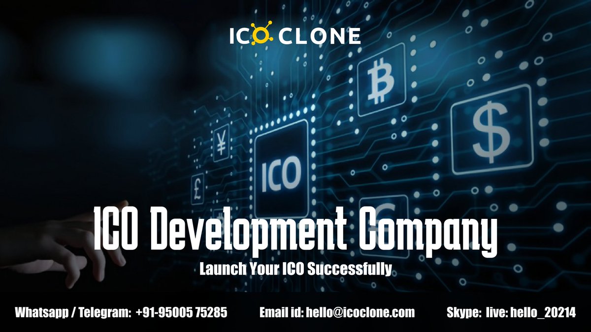 MerlinChristin2's tweet image. If you’re an entrepreneur curious about #launchyourICO Successfully, you might go for an experienced ICO Development Company in the crypto world.
There are bunches of companies. If you what to know the best #ICODevelopmentCompany, go here - bit.ly/3JE6Itd