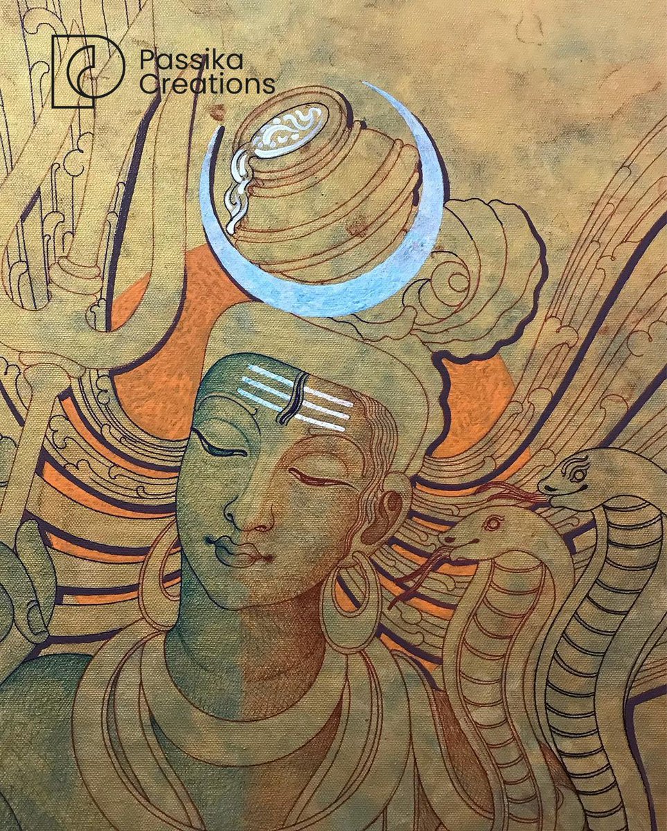 PASSIKACREATION's tweet photo. Adi Shakti Painting is an ancient form of painting originating from India. Adi Shakti paintings are created using vibrant colors and bold brushstrokes to create a powerful and spiritual image. @DhyanPassika 
@PASSIKACREATION  #AdiShaktiPainting #art #paintingoftheday #drawing https://t.co/6td5zqZ4O4