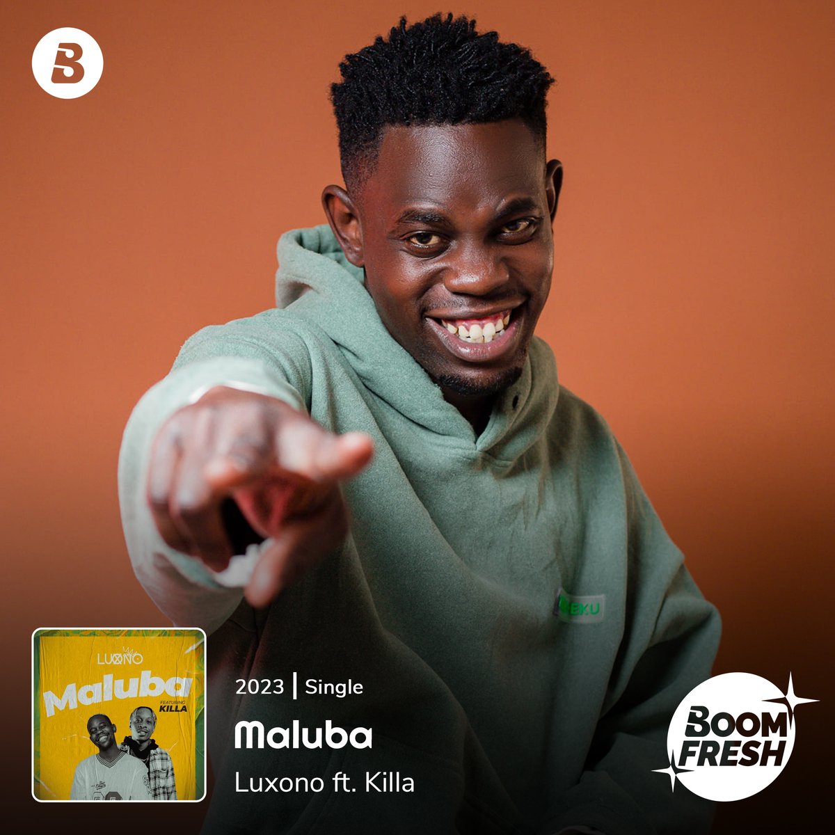 "Maluba" by Luxono feat. <a href="/Killa_SoGood/">KILLA</a> SINGLE OUT NOW! It's a banger! 🔥

boomplay.com/songs/115178166

#BoomplayMusicZM #ZambiaKuChalo