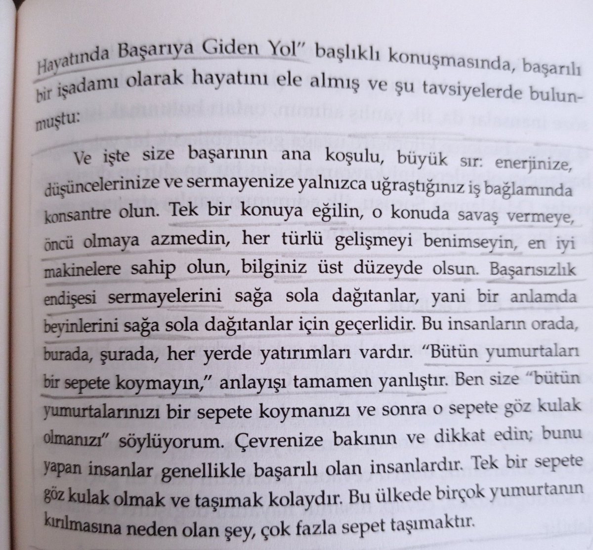 UurGkalp12's tweet photo. Gary Keller ve Jay Papasan - Bir tek şey kitabından, Carnegie "İş Hayatında Başarıya Giden Yol" başlıklı konuşmasından bir bölüm. #sasa #teksey #odaklan https://t.co/lIKcmflUt3