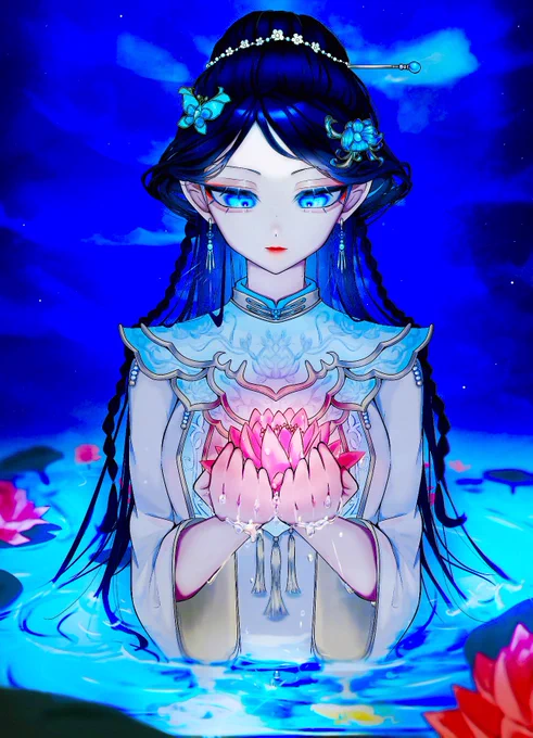 #彩度100にすると超派手めっちゃ派手 