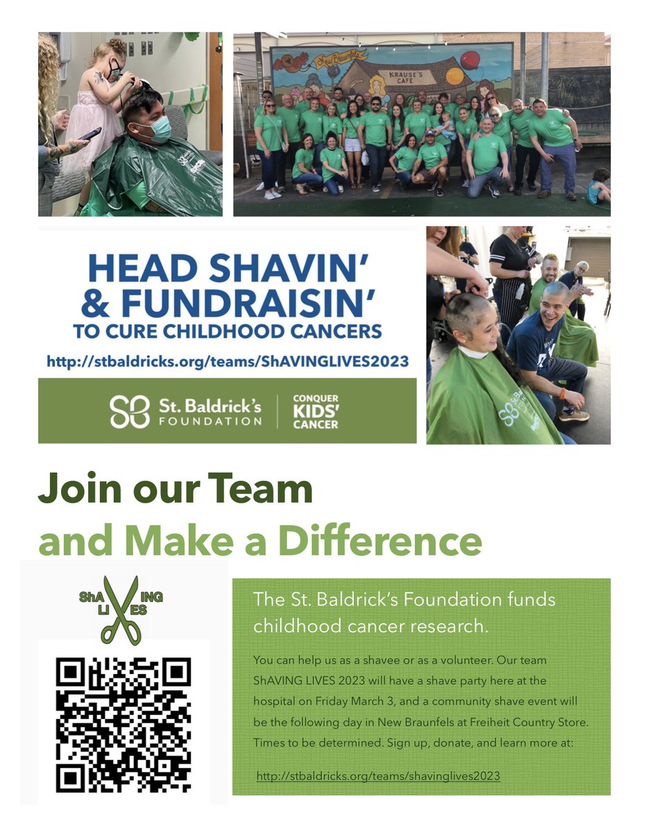 Might be about time for another haircut… please support #ChildhoodCancerResearch with #StBaldricksFoundation  at: stbaldricks.org/participants/J…